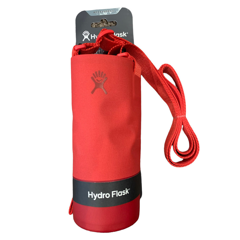 HYDRO FLASK Small Packable Bottle Sling - Lava